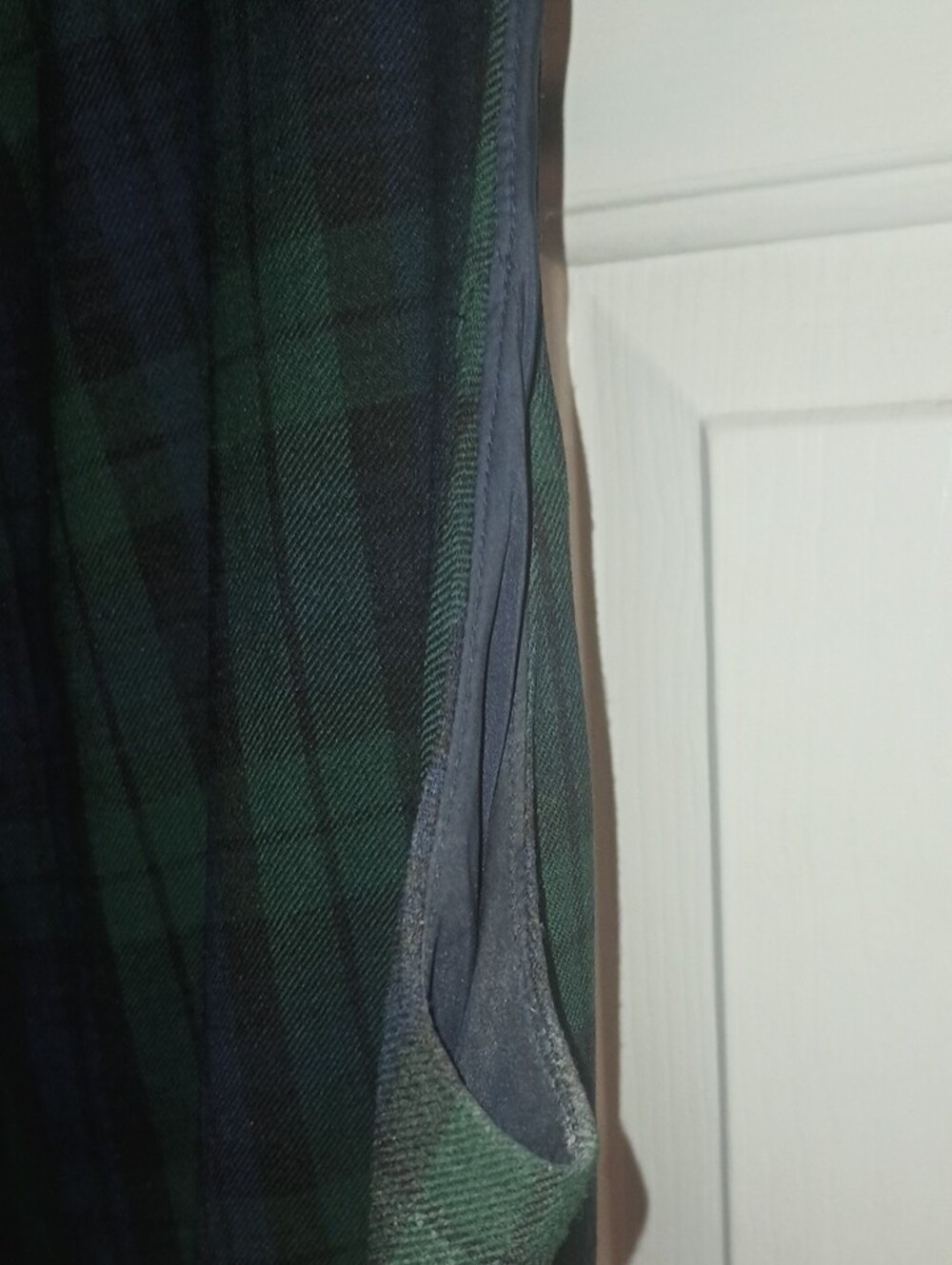 J. Crew Belted sheath dress in Black Watch tartan - Picture 10 of 12